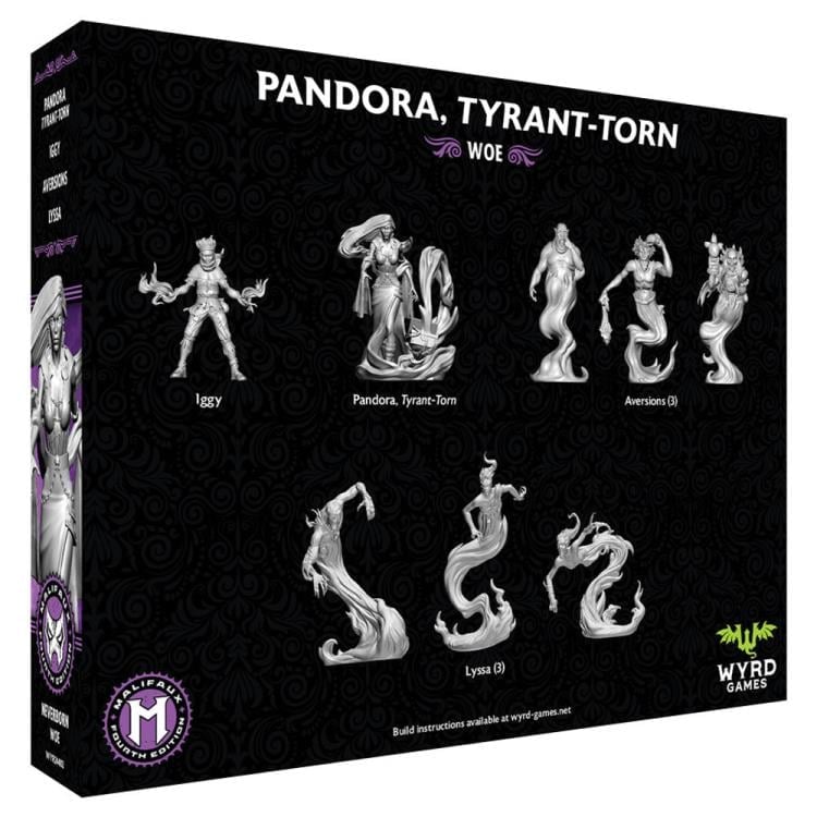 Malifaux: 4th Edition Pandora, Tyrant Torn Miniatures Set