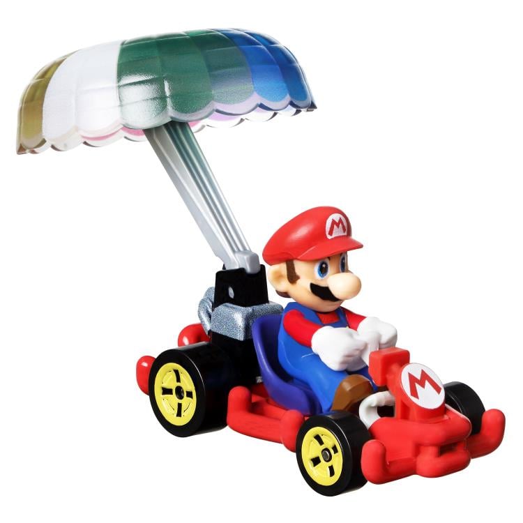 Mario Kart Hot Wheels 2025 Glider Mix 4 Case of 4 Karts Gallery Image 3
