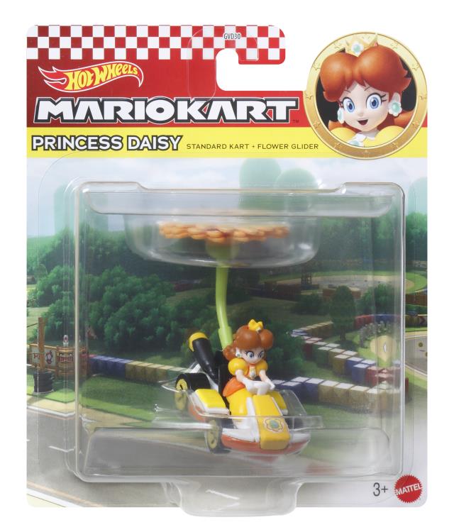 Mario Kart Hot Wheels 2025 Glider Mix 4 Case of 4 Karts Gallery Image 12