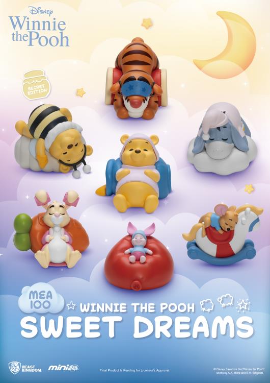 Winnie the Pooh Mini Egg Attack MEA-100 Winnie the Pooh Sweet Dreams Boxed Set of 6 Figures Gallery Image 3