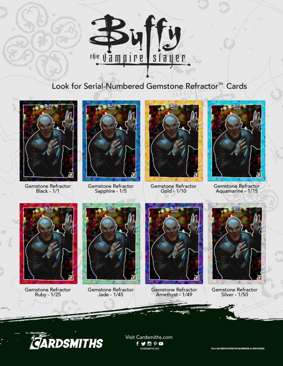 Buffy the Vampire Slayer Series One 2-Pack Collector Box of Trading Cards Gallery Image 11