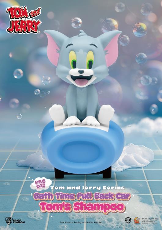 Tom and Jerry PBC-032 Bath Time Box of 6 Pull Back Cars Gallery Image 4