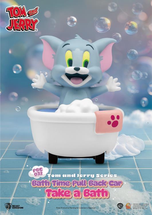 Tom and Jerry PBC-032 Bath Time Box of 6 Pull Back Cars Gallery Image 5
