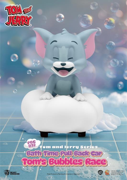Tom and Jerry PBC-032 Bath Time Box of 6 Pull Back Cars Gallery Image 6