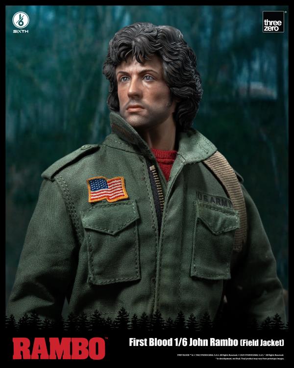 Rambo: First Blood SiXTH John Rambo (Field Jacket) 1/6 Scale Action Figure Gallery Image 11