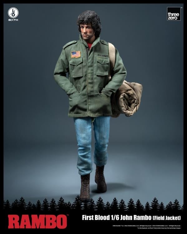 Rambo: First Blood SiXTH John Rambo (Field Jacket) 1/6 Scale Action Figure Gallery Image 4