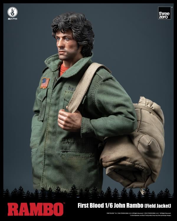 Rambo: First Blood SiXTH John Rambo (Field Jacket) 1/6 Scale Action Figure Gallery Image 7
