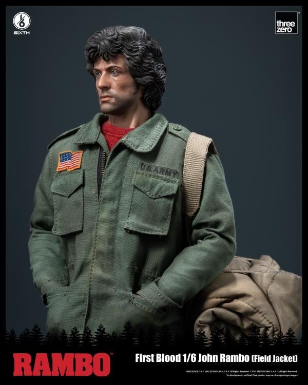 Rambo: First Blood SiXTH John Rambo (Field Jacket) 1/6 Scale Action Figure Gallery Image 13
