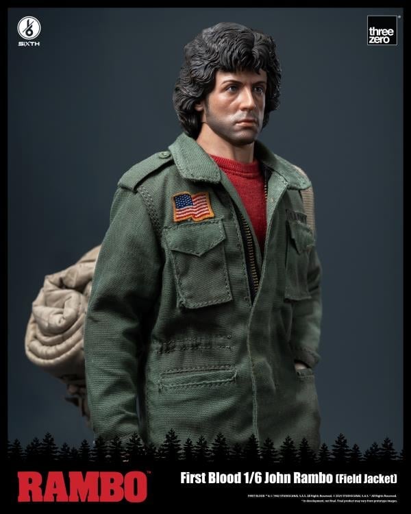 Rambo: First Blood SiXTH John Rambo (Field Jacket) 1/6 Scale Action Figure Gallery Image 5