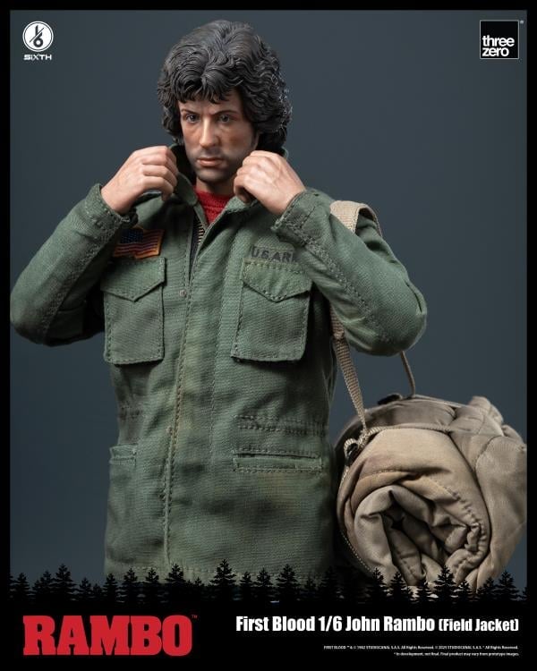 Rambo: First Blood SiXTH John Rambo (Field Jacket) 1/6 Scale Action Figure Gallery Image 10
