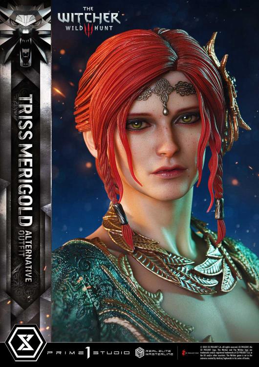 The Witcher 3: Wild Hunt Real Elite Masterline Triss Merigold (Alternative Outfit) 1/4 Scale Statue Gallery Image 17