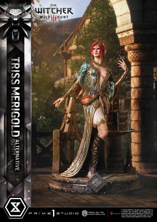 The Witcher 3: Wild Hunt Real Elite Masterline Triss Merigold (Alternative Outfit) 1/4 Scale Statue Gallery Image 4