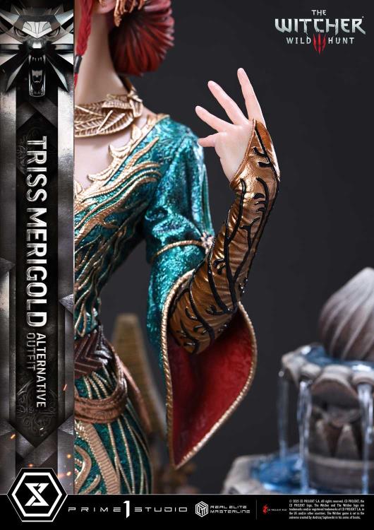 The Witcher 3: Wild Hunt Real Elite Masterline Triss Merigold (Alternative Outfit) 1/4 Scale Statue Gallery Image 28
