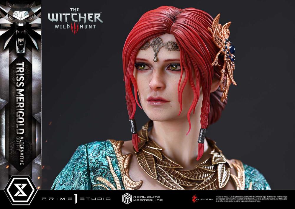 The Witcher 3: Wild Hunt Real Elite Masterline Triss Merigold (Alternative Outfit) 1/4 Scale Statue Gallery Image 23