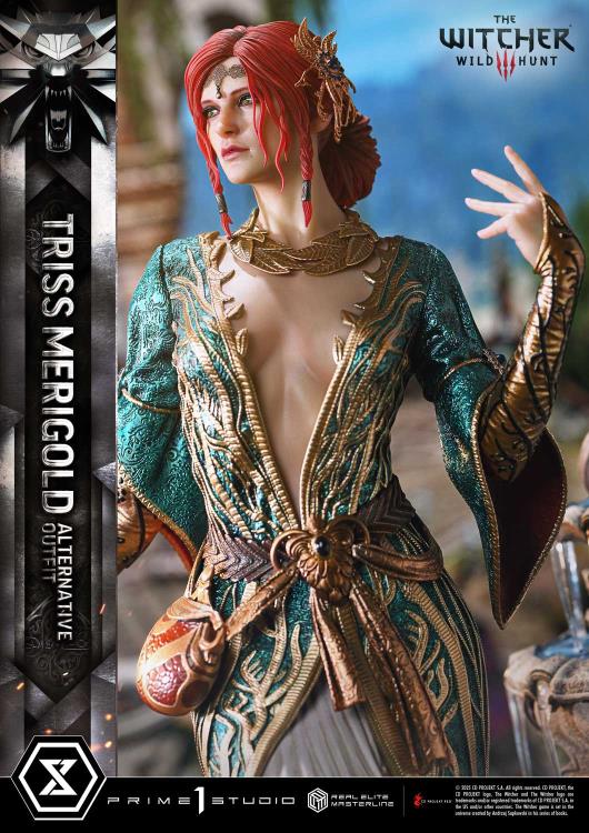 The Witcher 3: Wild Hunt Real Elite Masterline Triss Merigold (Alternative Outfit) 1/4 Scale Statue Gallery Image 13