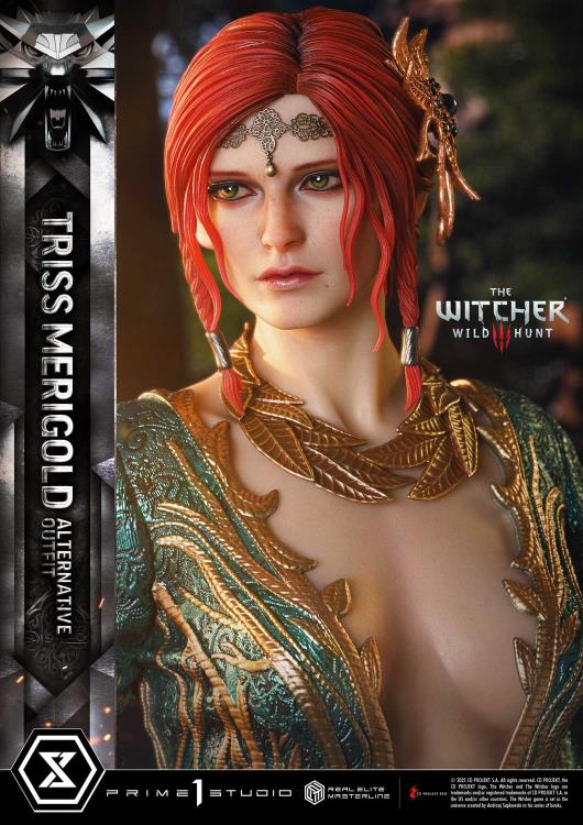 The Witcher 3: Wild Hunt Real Elite Masterline Triss Merigold (Alternative Outfit) 1/4 Scale Statue Gallery Image 7