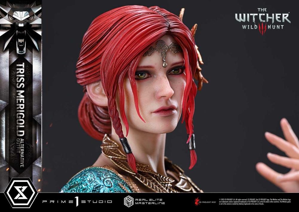 The Witcher 3: Wild Hunt Real Elite Masterline Triss Merigold (Alternative Outfit) 1/4 Scale Statue Gallery Image 25