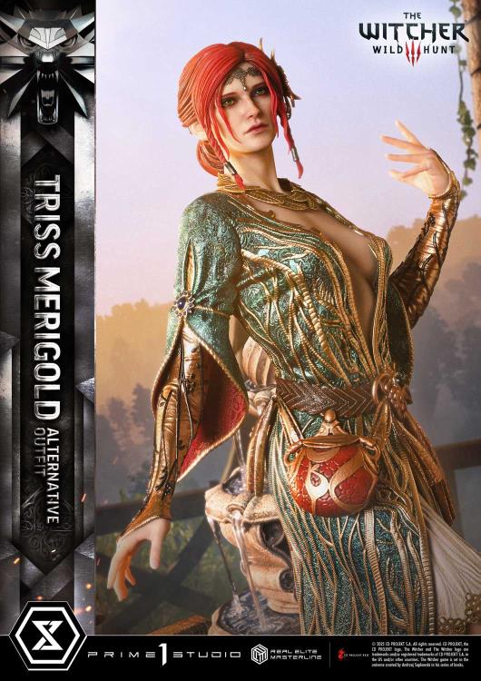 The Witcher 3: Wild Hunt Real Elite Masterline Triss Merigold (Alternative Outfit) 1/4 Scale Statue Gallery Image 10