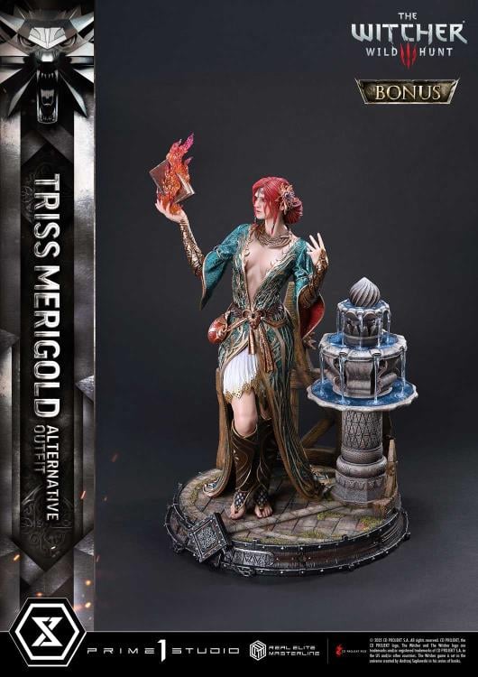 The Witcher 3: Wild Hunt Real Elite Masterline Triss Merigold (Alternative Outfit Bonus Ver.) 1/4 Scale Limited Edition Statue Gallery Image 34