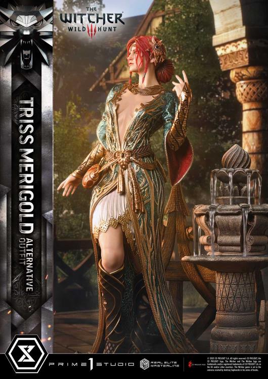 The Witcher 3: Wild Hunt Real Elite Masterline Triss Merigold (Alternative Outfit Bonus Ver.) 1/4 Scale Limited Edition Statue Gallery Image 8