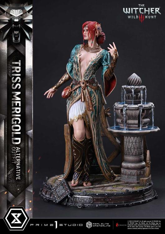 The Witcher 3: Wild Hunt Real Elite Masterline Triss Merigold (Alternative Outfit Bonus Ver.) 1/4 Scale Limited Edition Statue Gallery Image 28