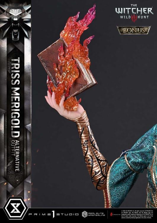 The Witcher 3: Wild Hunt Real Elite Masterline Triss Merigold (Alternative Outfit Bonus Ver.) 1/4 Scale Limited Edition Statue Gallery Image 35