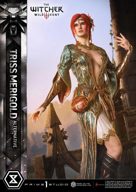 The Witcher 3: Wild Hunt Real Elite Masterline Triss Merigold (Alternative Outfit Bonus Ver.) 1/4 Scale Limited Edition Statue Gallery Image 10