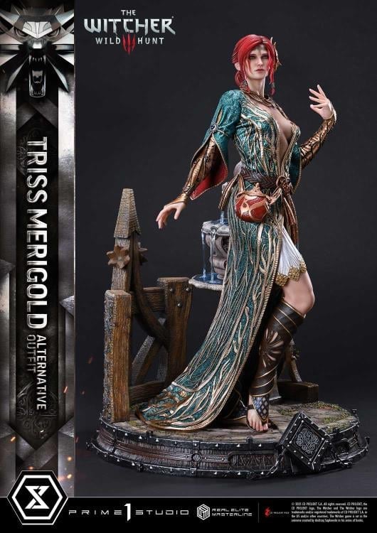 The Witcher 3: Wild Hunt Real Elite Masterline Triss Merigold (Alternative Outfit Bonus Ver.) 1/4 Scale Limited Edition Statue Gallery Image 29