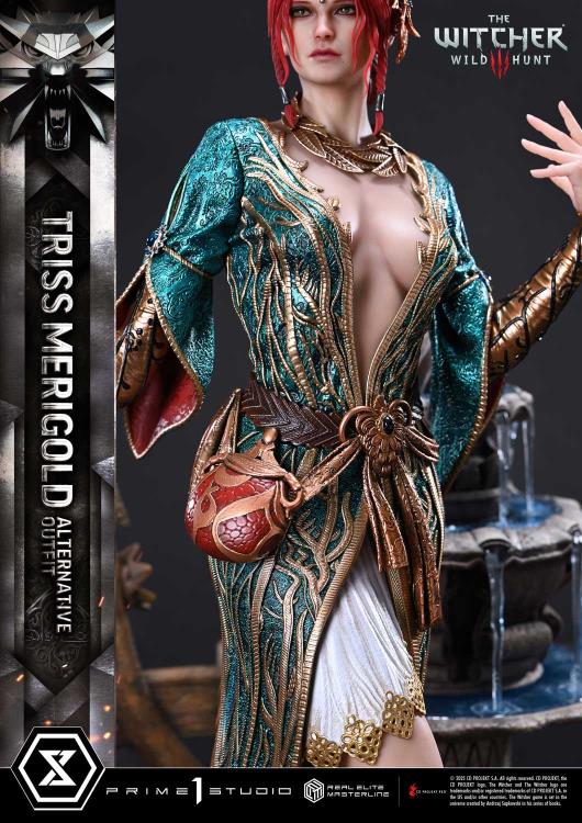 The Witcher 3: Wild Hunt Real Elite Masterline Triss Merigold (Alternative Outfit Bonus Ver.) 1/4 Scale Limited Edition Statue Gallery Image 40