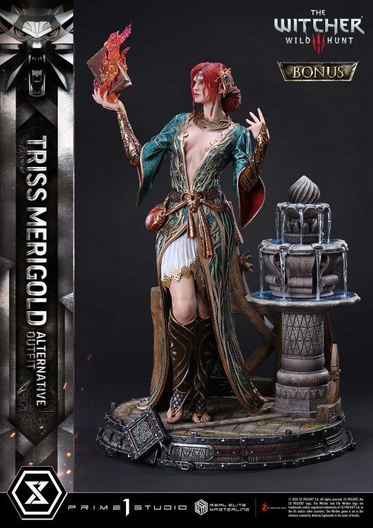 The Witcher 3: Wild Hunt Real Elite Masterline Triss Merigold (Alternative Outfit Bonus Ver.) 1/4 Scale Limited Edition Statue Gallery Image 32