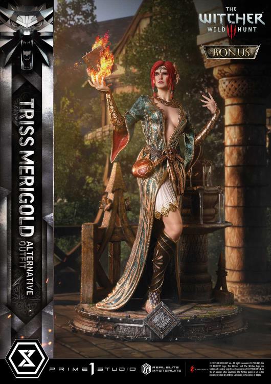 The Witcher 3: Wild Hunt Real Elite Masterline Triss Merigold (Alternative Outfit Bonus Ver.) 1/4 Scale Limited Edition Statue Gallery Image 5