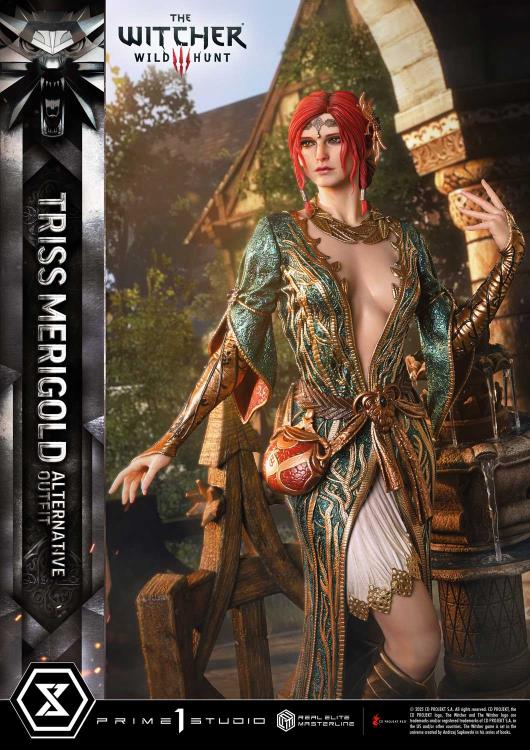 The Witcher 3: Wild Hunt Real Elite Masterline Triss Merigold (Alternative Outfit Bonus Ver.) 1/4 Scale Limited Edition Statue Gallery Image 7