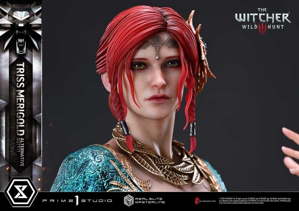 The Witcher 3: Wild Hunt Real Elite Masterline Triss Merigold (Alternative Outfit Bonus Ver.) 1/4 Scale Limited Edition Statue Gallery Image 36
