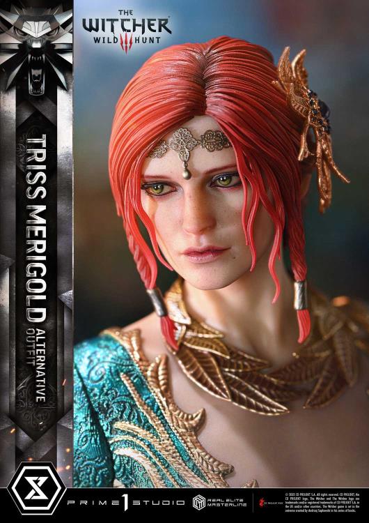 The Witcher 3: Wild Hunt Real Elite Masterline Triss Merigold (Alternative Outfit Bonus Ver.) 1/4 Scale Limited Edition Statue Gallery Image 18