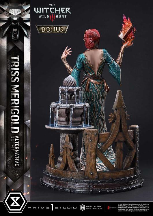 The Witcher 3: Wild Hunt Real Elite Masterline Triss Merigold (Alternative Outfit Bonus Ver.) 1/4 Scale Limited Edition Statue Gallery Image 31
