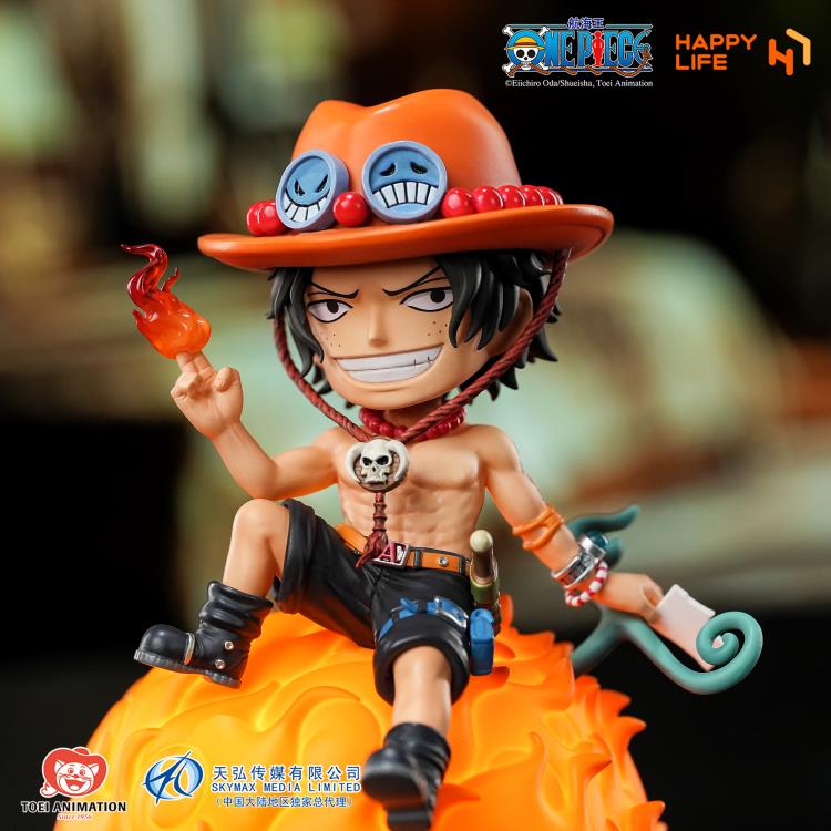 One Piece Devil Fruit Series Ace Voice-Activated Night Lamp Gallery Image 5