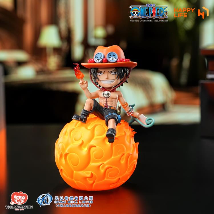 One Piece Devil Fruit Series Ace Voice-Activated Night Lamp Gallery Image 4