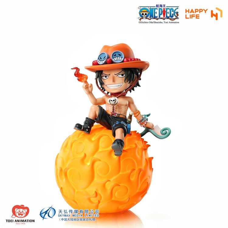 One Piece Devil Fruit Series Ace Voice-Activated Night Lamp Gallery Image 9