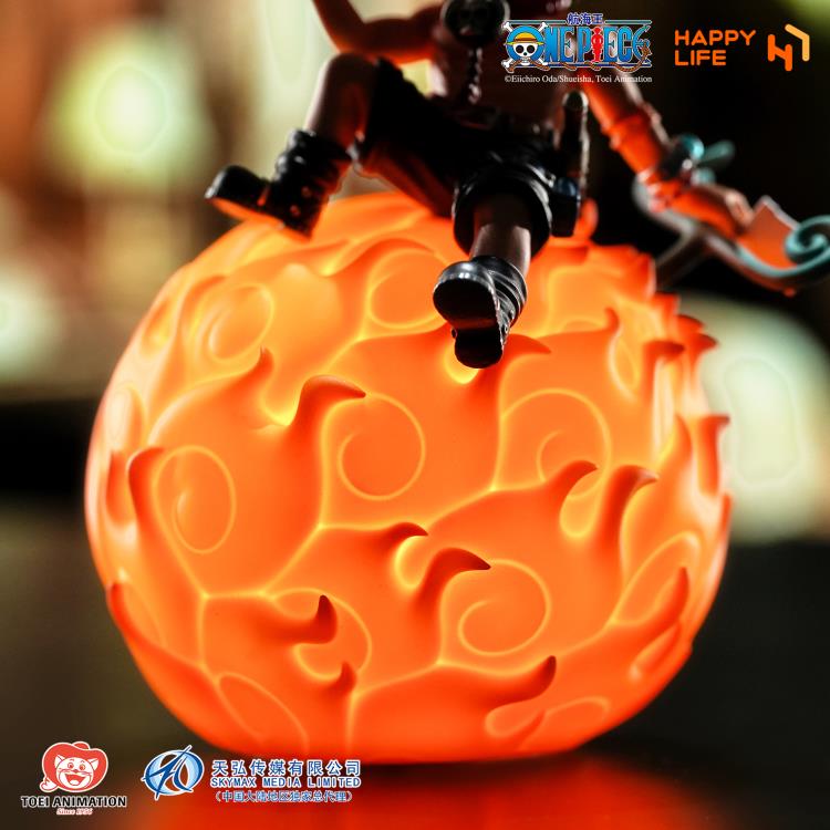 One Piece Devil Fruit Series Ace Voice-Activated Night Lamp Gallery Image 8