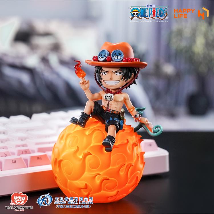 One Piece Devil Fruit Series Ace Voice-Activated Night Lamp Gallery Image 3