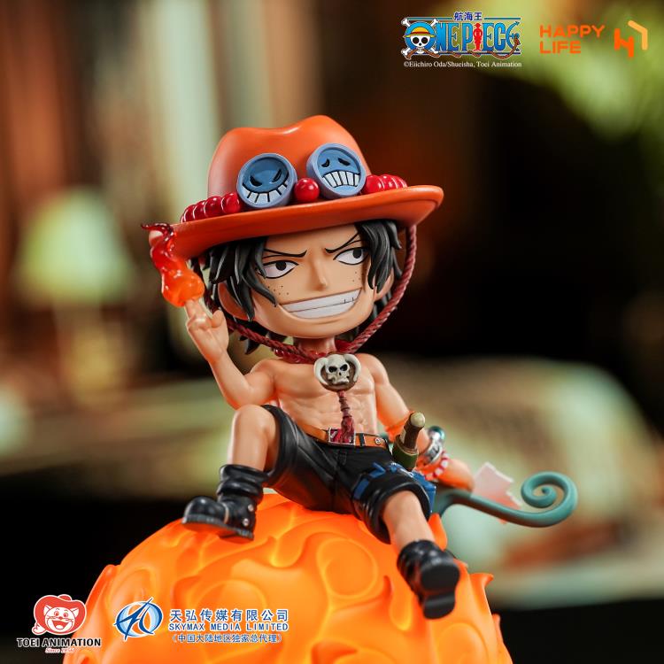 One Piece Devil Fruit Series Ace Voice-Activated Night Lamp Gallery Image 7
