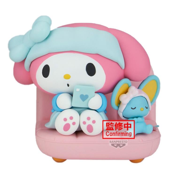 Sanrio Nakayoshi Memories Relaxing Time at Home My Melody Figure