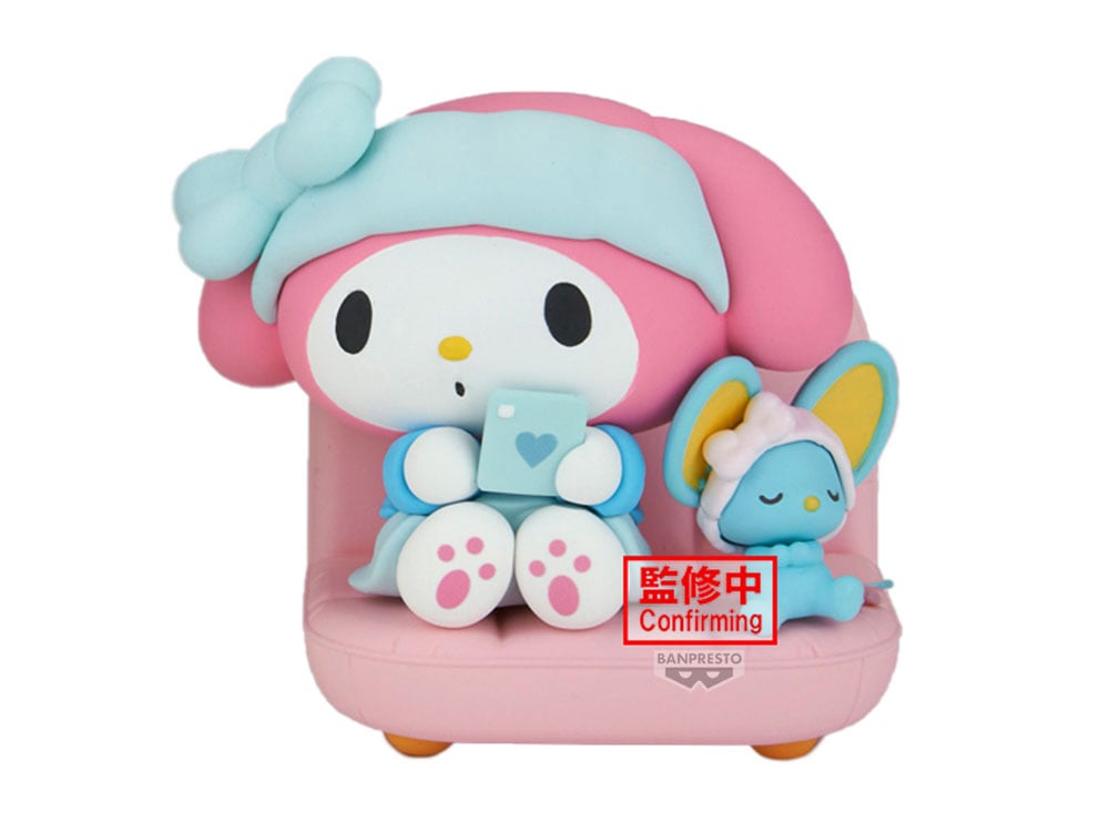 Sanrio Nakayoshi Memories Relaxing Time at Home My Melody Figure