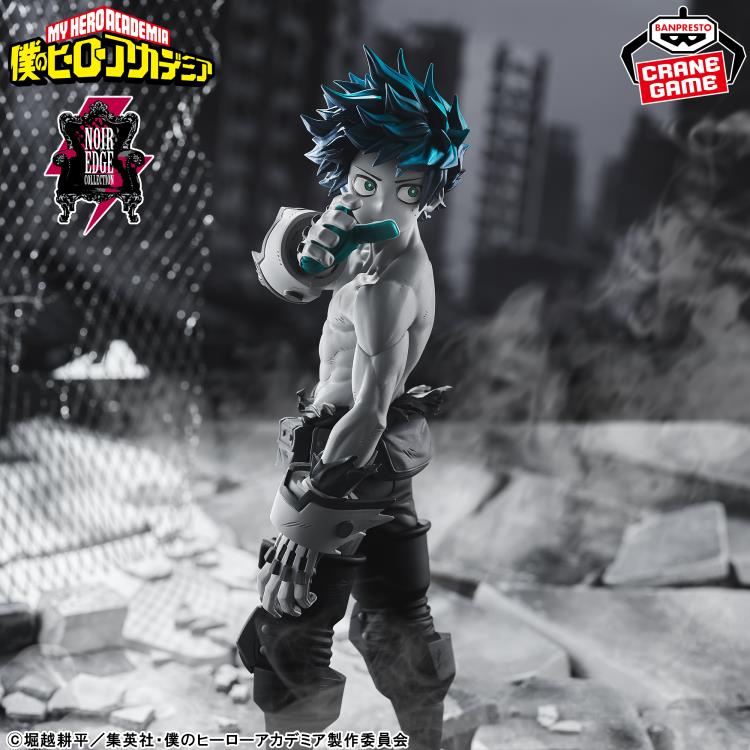 【ヒロアカ】Noir Edge Collection+Fluffy Puffy My Hero Academia Noir Edge Collection Izuku Midoriya Figure