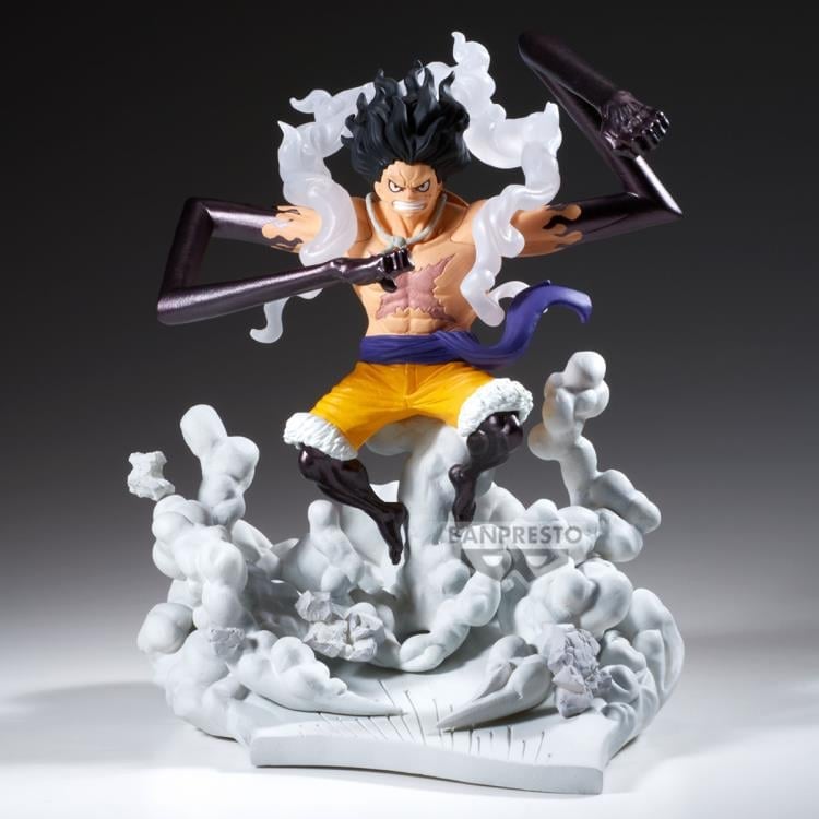 One Piece Senkozekkei Monkey D. Luffy (Gear 4) Figure Gallery Image 3