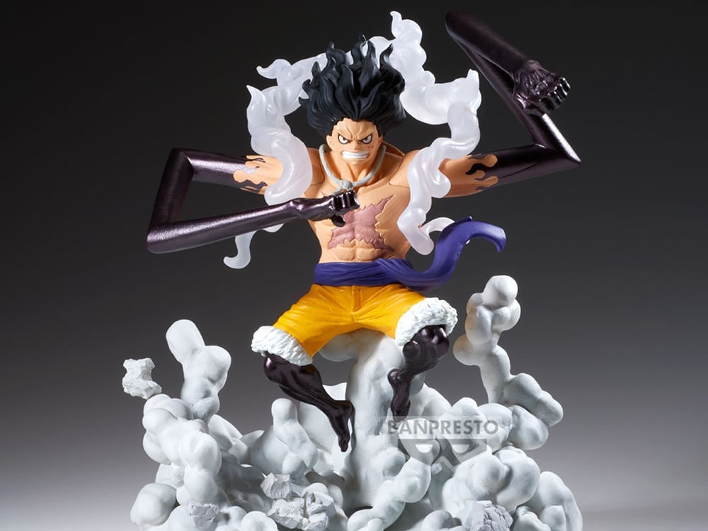 One Piece Senkozekkei Monkey D. Luffy (Gear 4) Figure Gallery Image 1