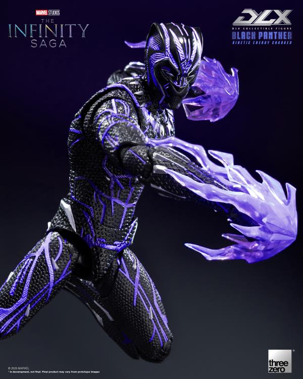 Marvel: The Infinity Saga DLX Black Panther (Kinetic Energy Charged) 1/12 Scale Action Figure Gallery Image 11