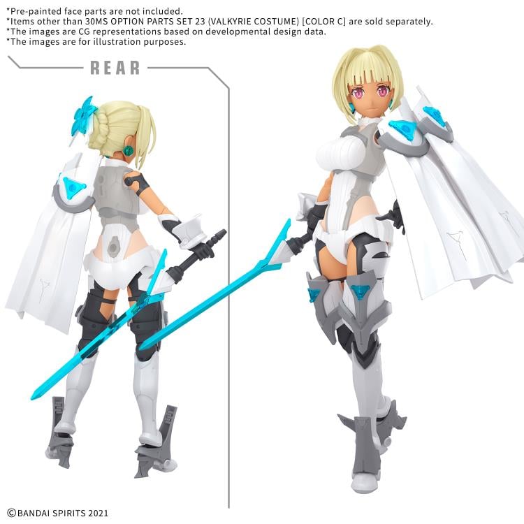 30 Minutes Sisters Option Parts Set 23 (Valkyrie Costume) (Color C) Gallery Image 3