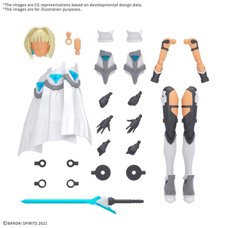 30 Minutes Sisters Option Parts Set 23 (Valkyrie Costume) (Color C) Gallery Image 4