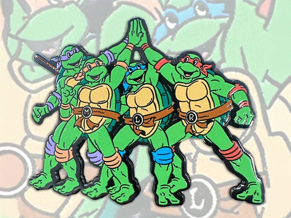 Teenage Mutant Ninja Turtles Cowabunga Mega Pin Gallery Image 1